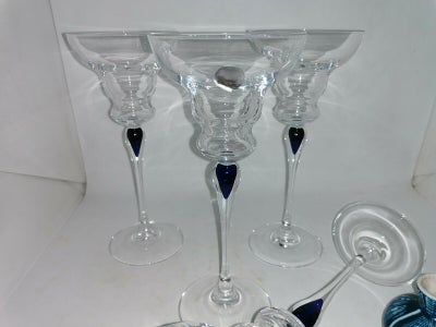 Glas Lysestager Retro