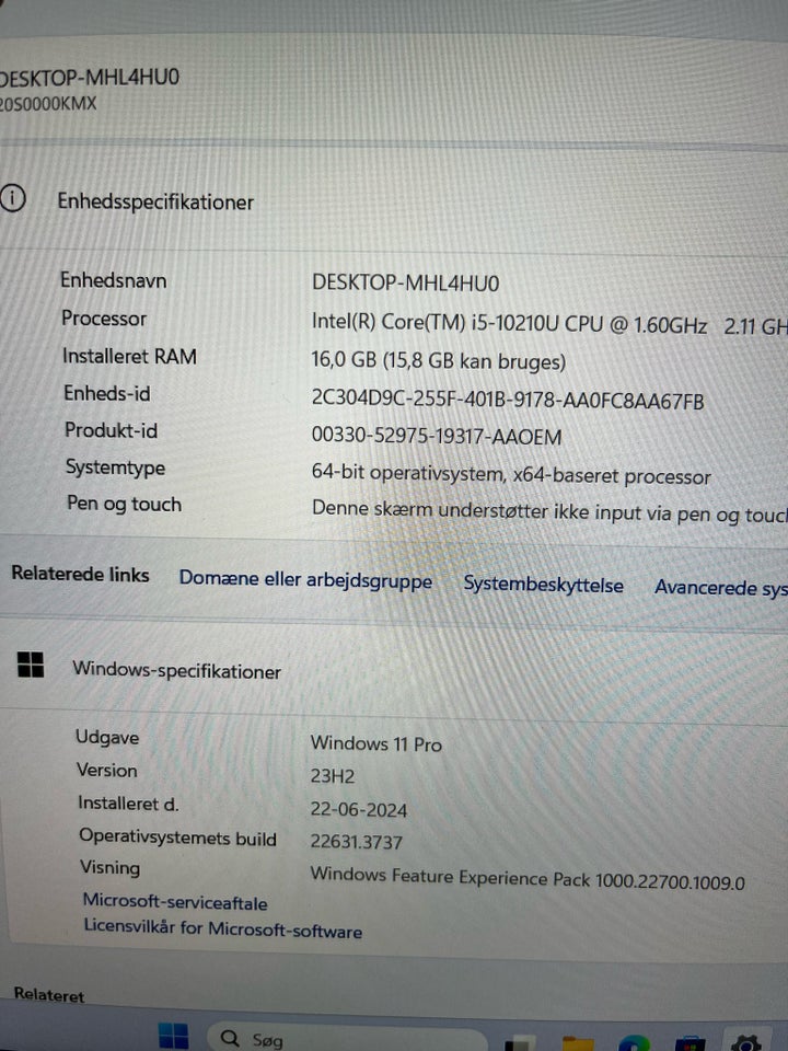 Lenovo T14 I5 GHz 16 GB ram