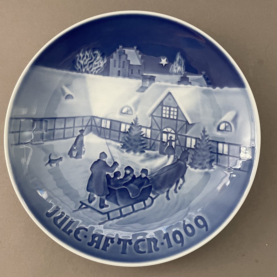 31 stk. Juleplatter 1969-1979,