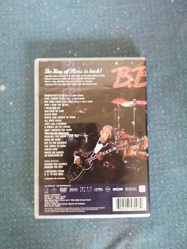 B.B King live, DVD, andet