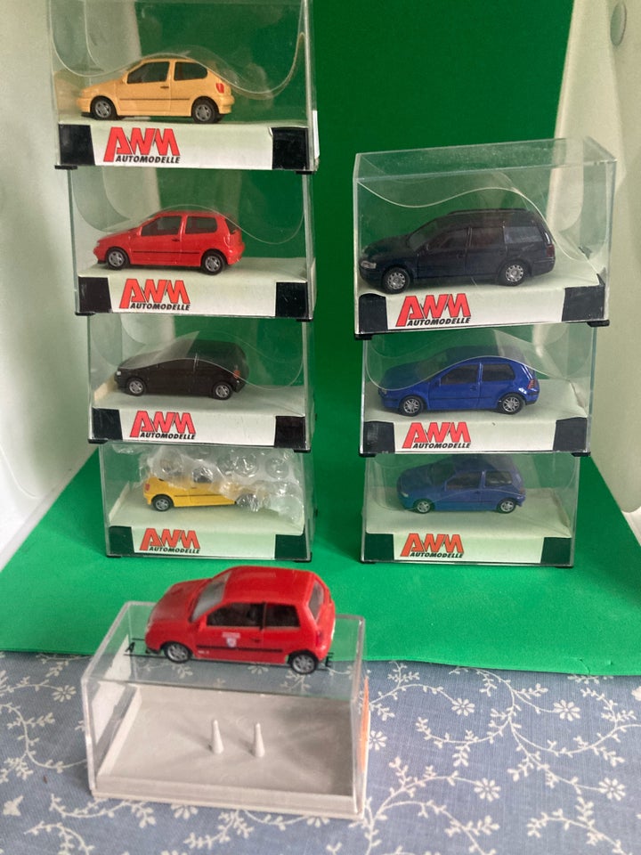 Modelbil, AWM VW Polo og Golf, skala