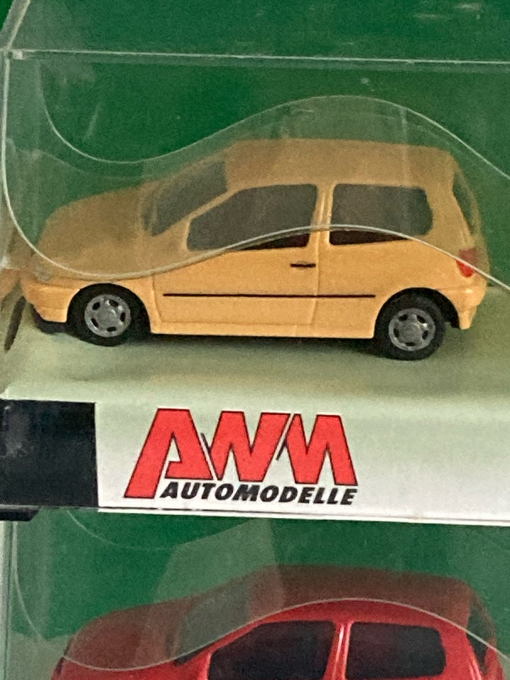 Modelbil, AWM VW Polo og Golf, skala