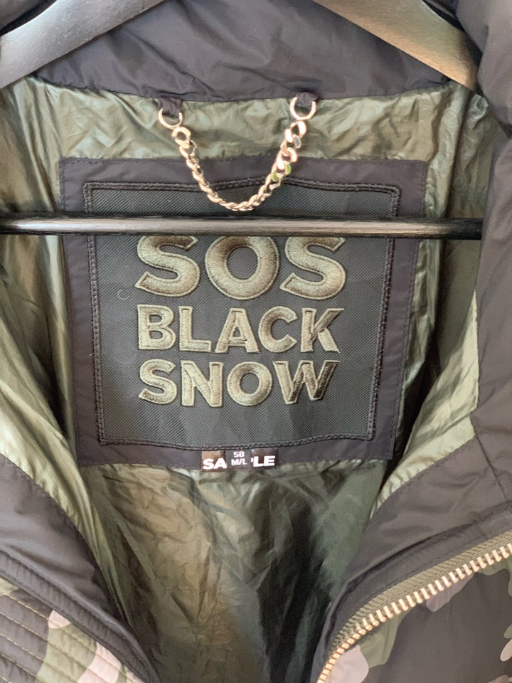 Jakke str 50 SOS Black Snow