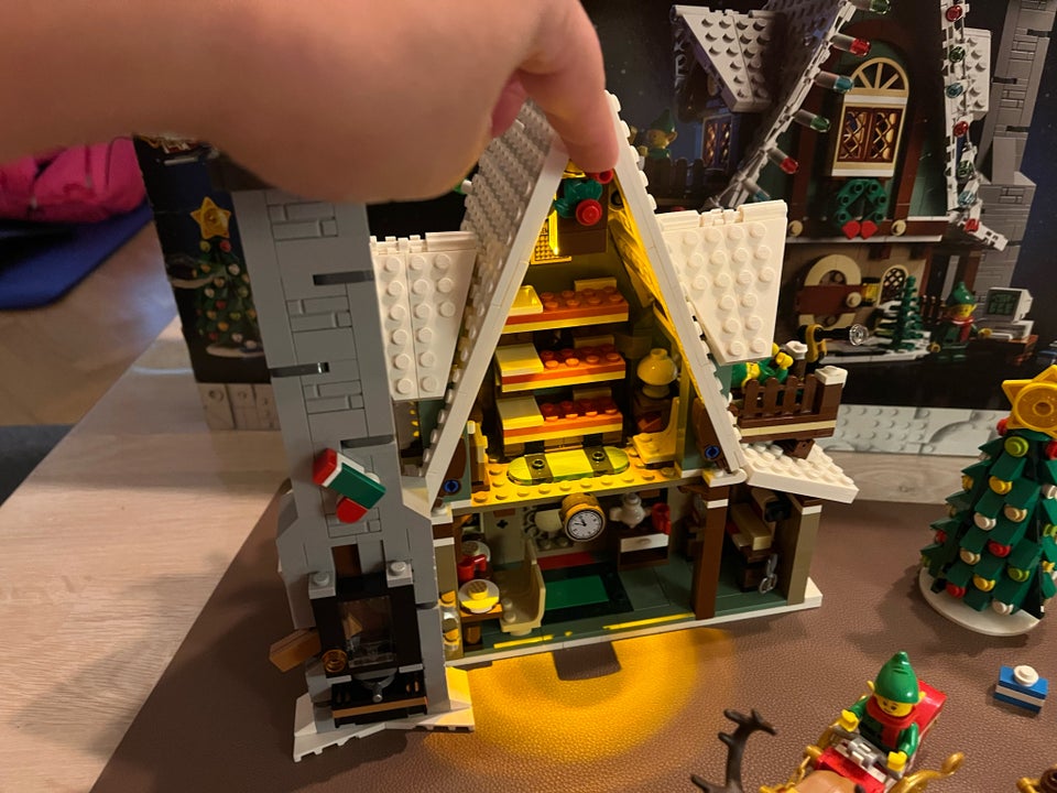 Lego andet Lego jul elf hus