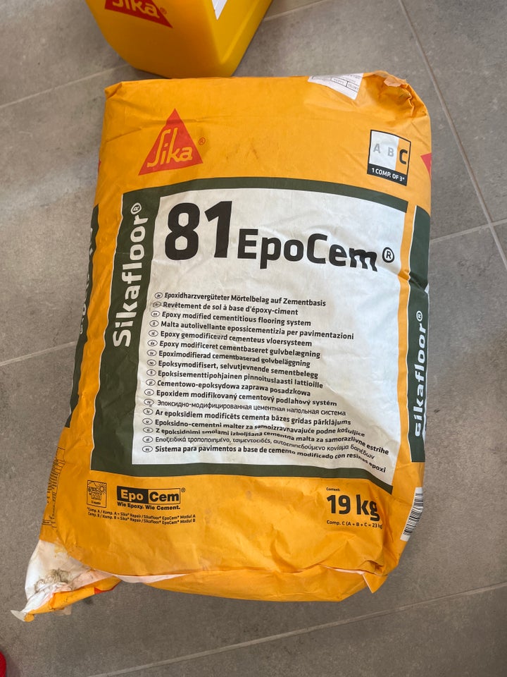 Sika repair /floor 81 epocem