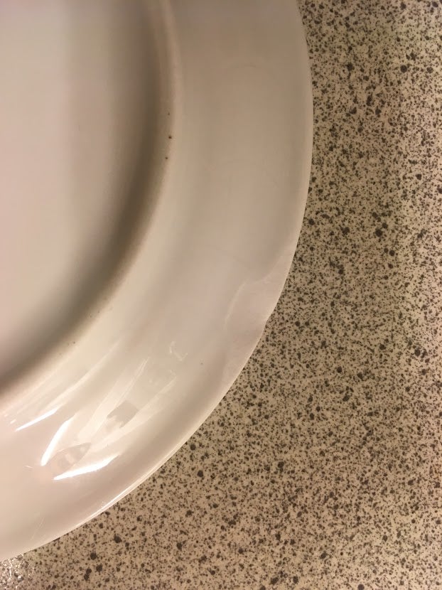 Porcelæn frokosttallerken