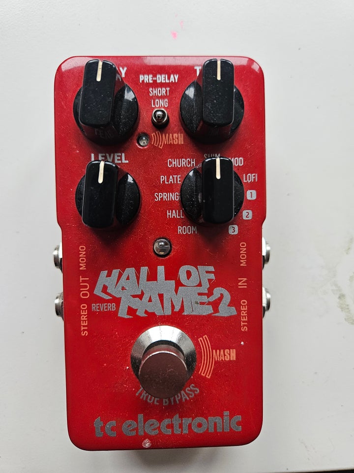 Reverb pedal, TC Electronic Hall of