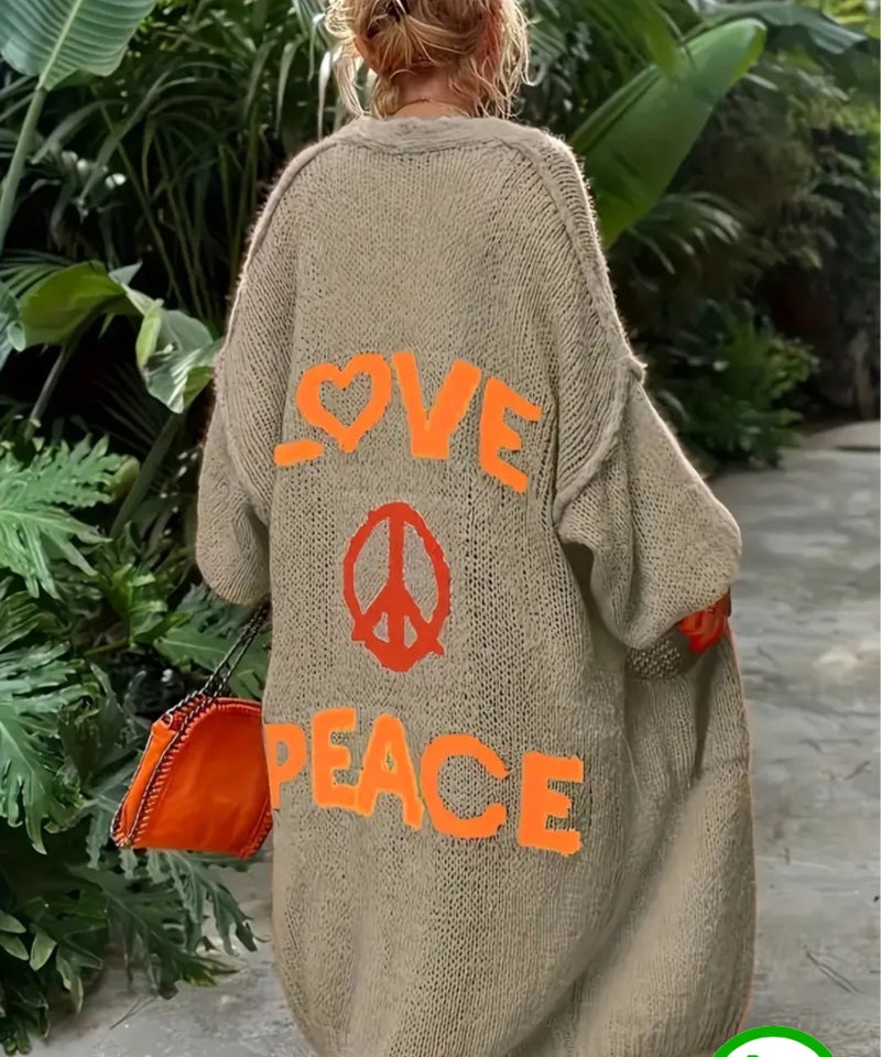 Cardigan, Love  Peace, str. One