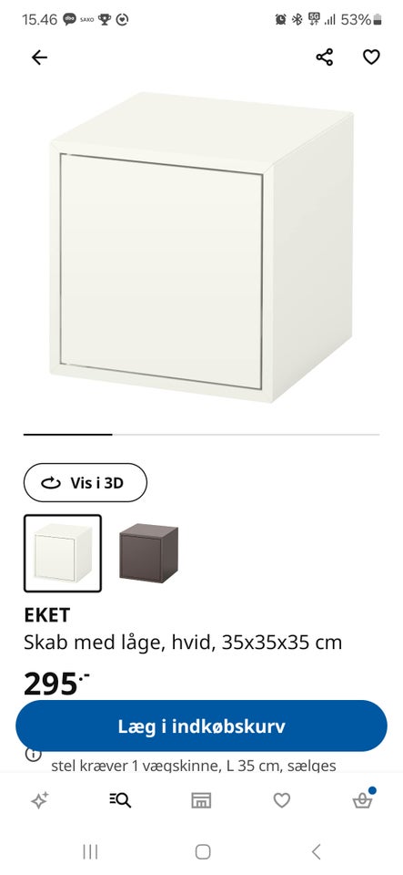 Ikea eket, Ikea eket