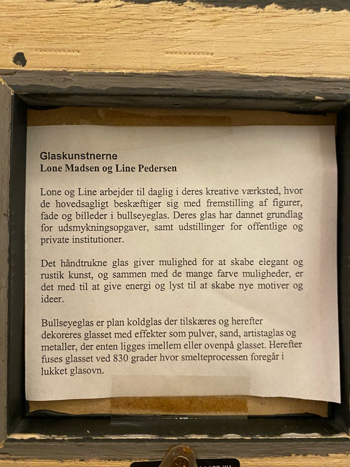 Kunstbilleder, Lone Madsen og Line