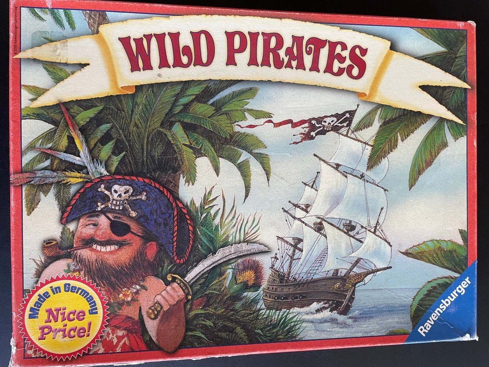 Wild Pirates, brætspil