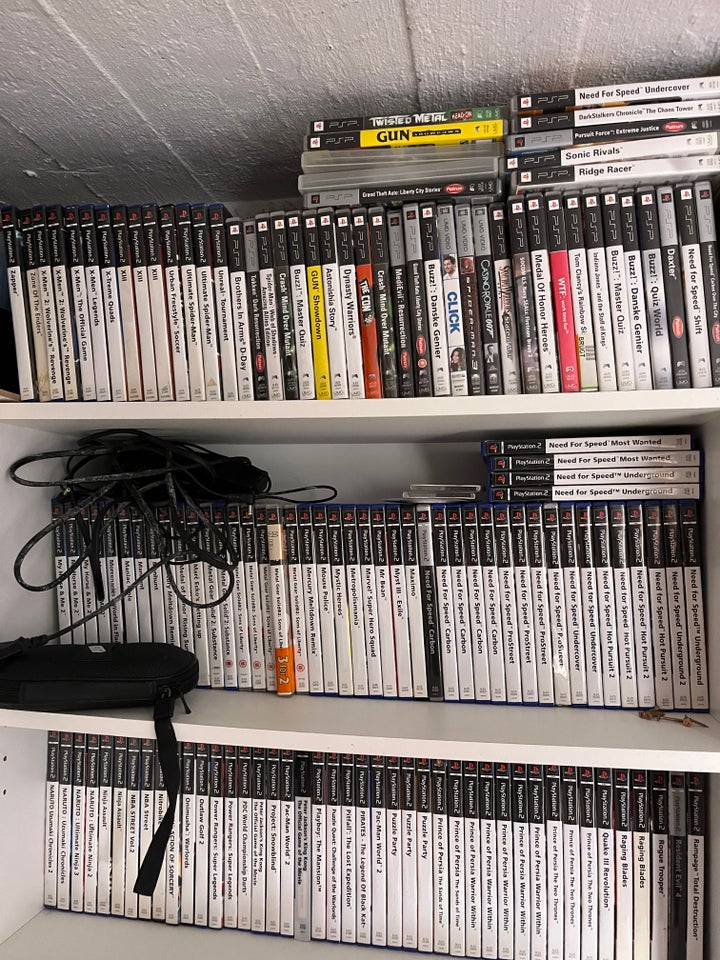 Del 3 PS2 kæmpe samling, PS2