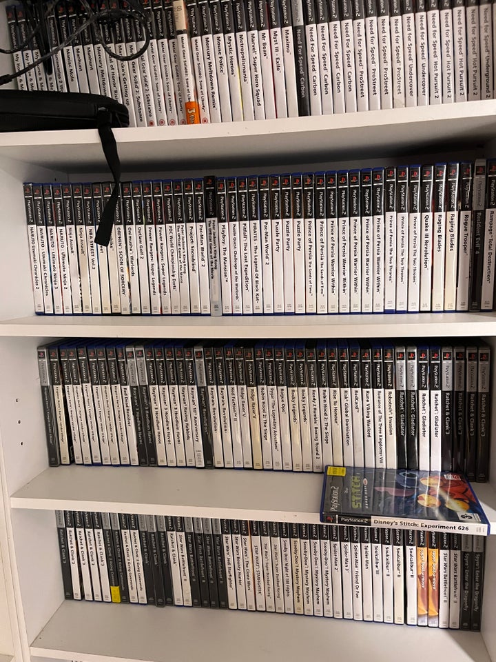 Del 3 PS2 kæmpe samling, PS2