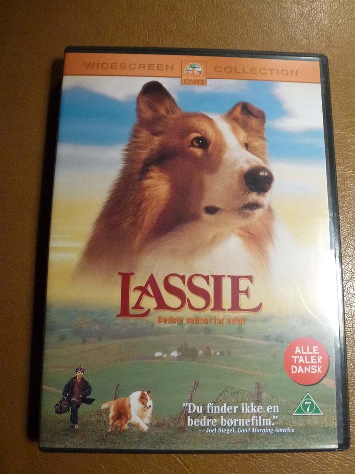 Lassie, DVD, familiefilm