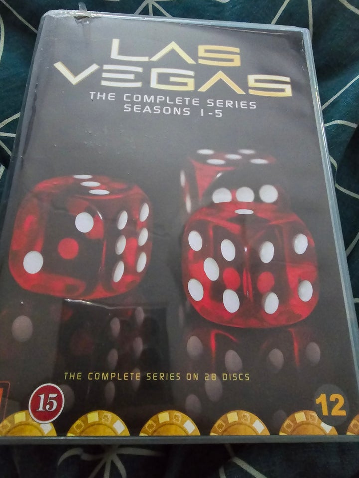 Las Vegas s. 1-5, DVD, TV-serier