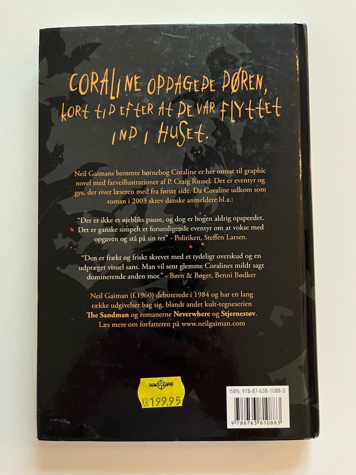 Coraline, Neil Gaiman