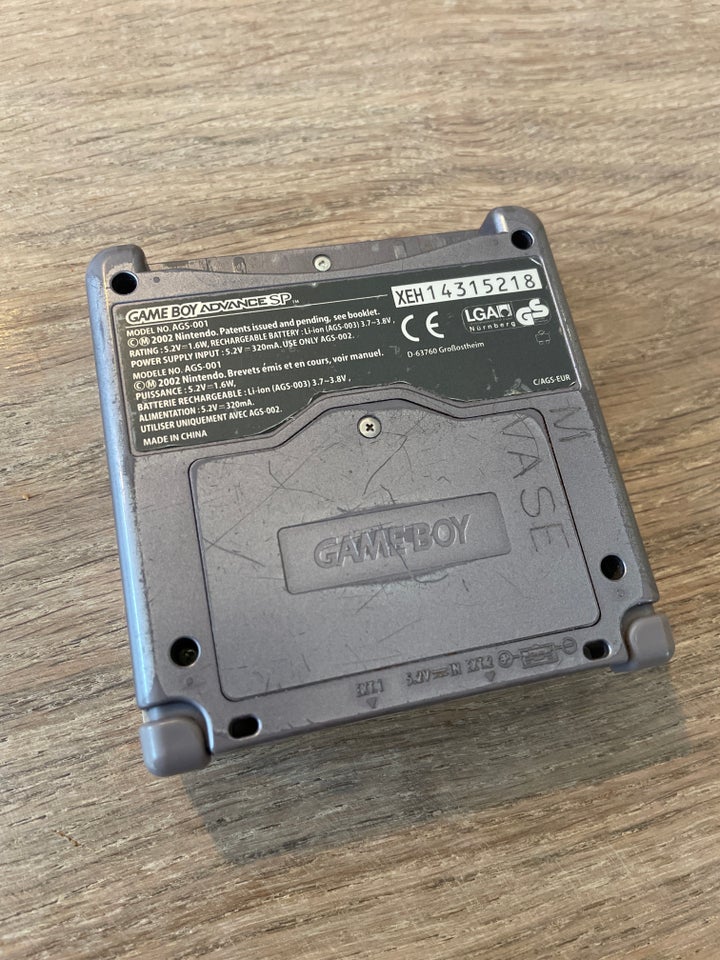 Nintendo Gameboy advance SP,