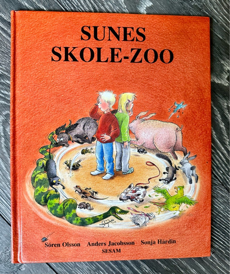 Sunes skole-zoo, Sören Olsson,