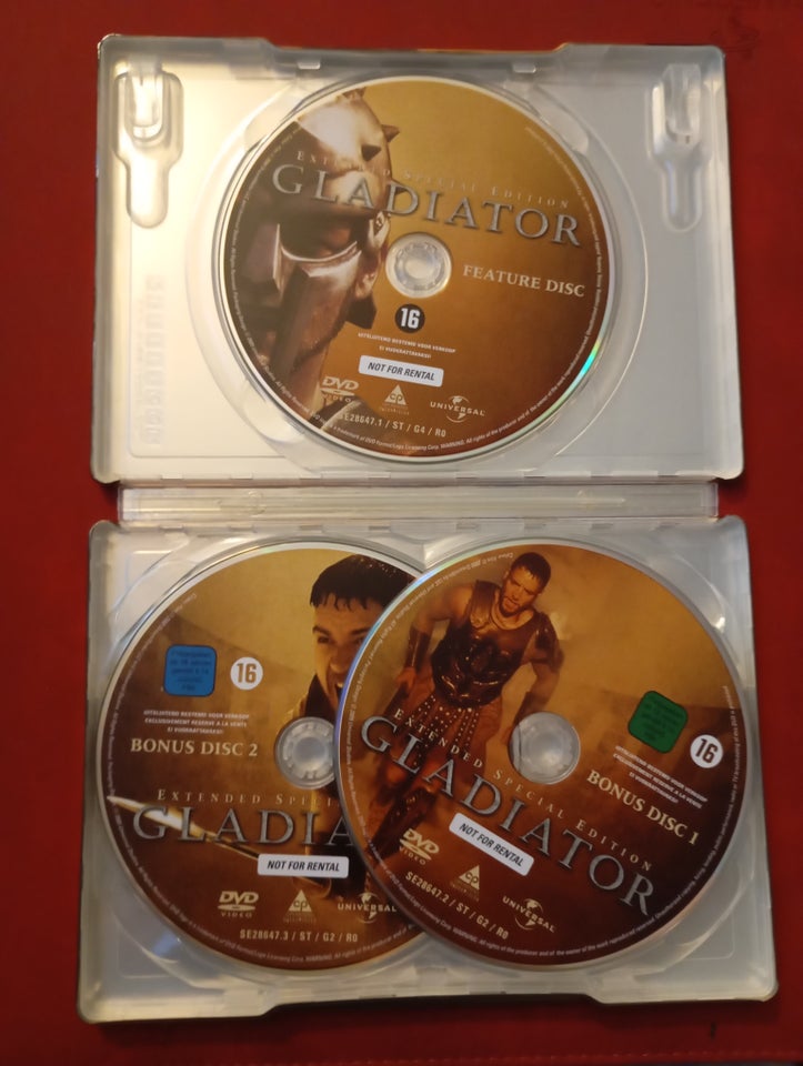 Gladiator Collector Edition, DVD,