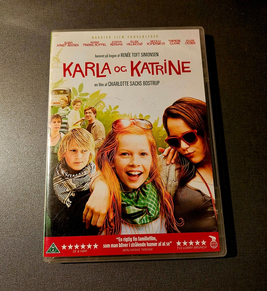 Karla og katrine DVD familiefilm