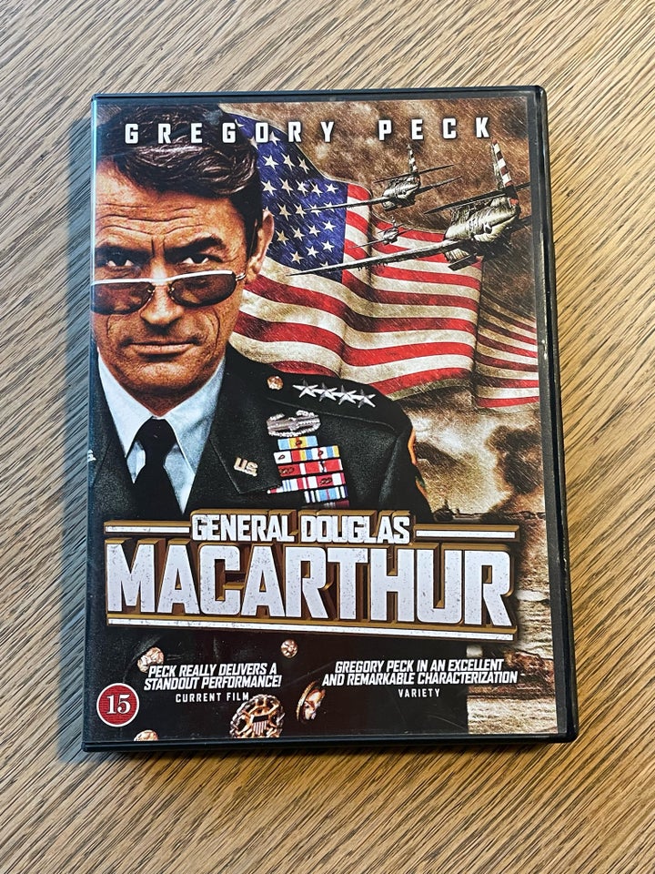 MacArthur - Oprørsgeneralen, DVD,