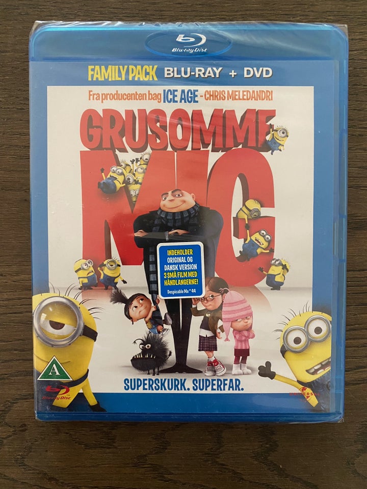 Grusomme mig, Blu-ray, andet