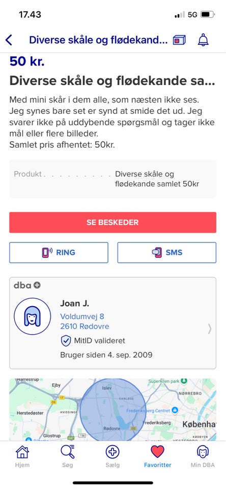 Andet, Diverse skåle med små skår