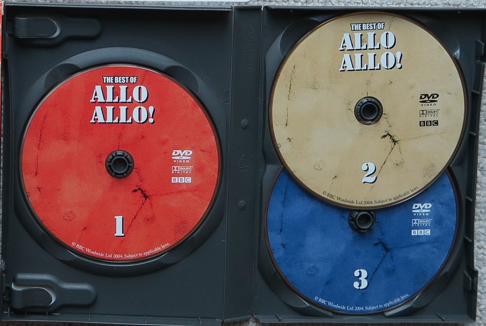 Allo Allo The Best of, DVD, komedie