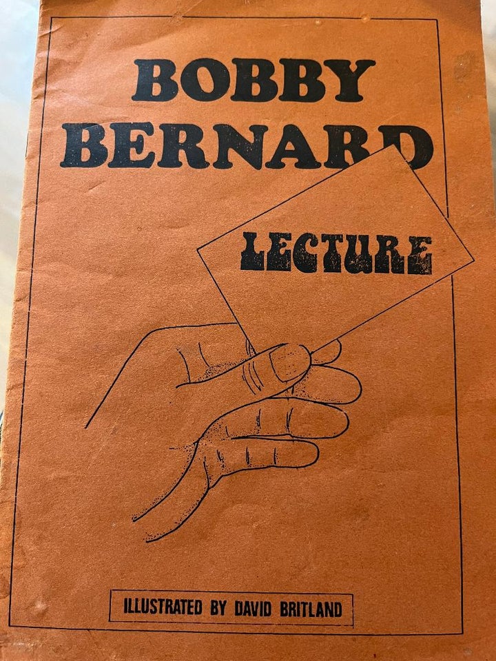 Bobby Bernard Lecture, Bobby