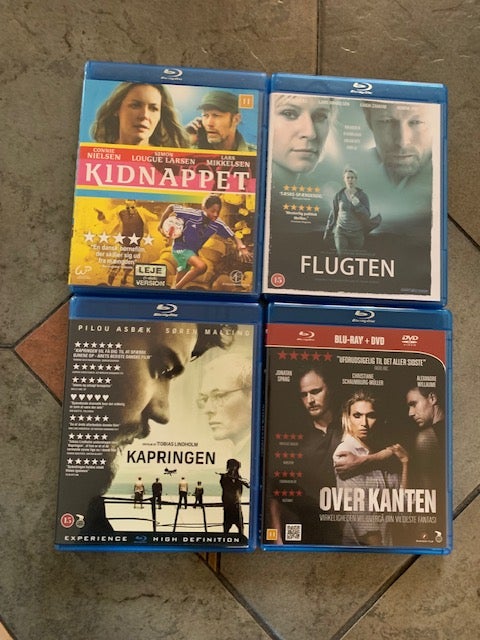 4 danske film, Blu-ray, drama