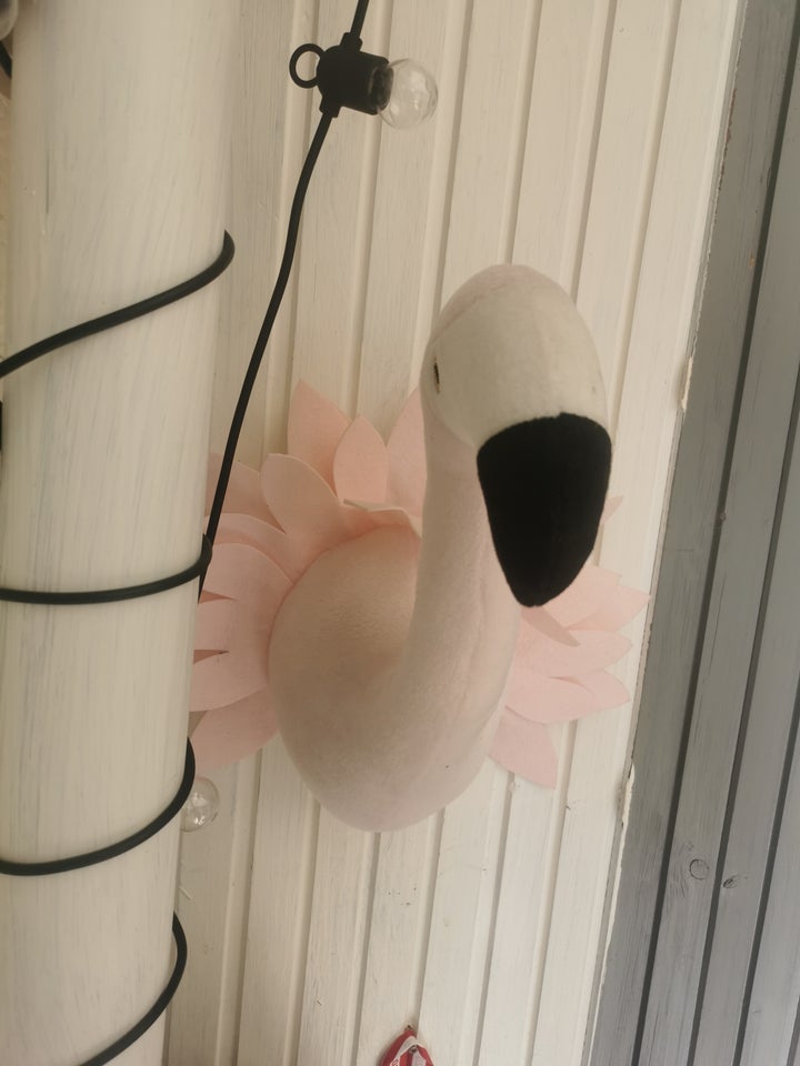 Bamse til væggen Flamingo