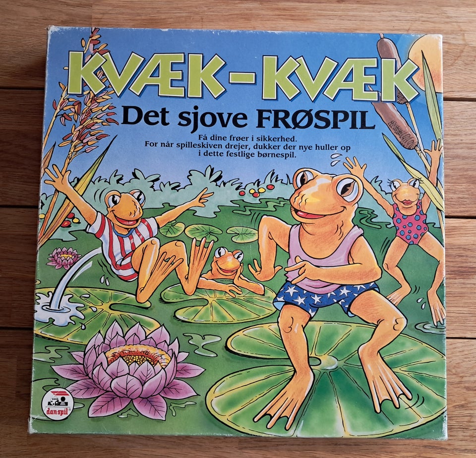 Kvæk Kvæk Det sjove Frøspil,