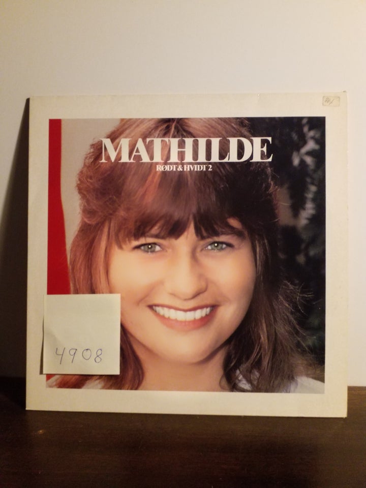 LP, MATHIILDE, RØDT  HVIDT