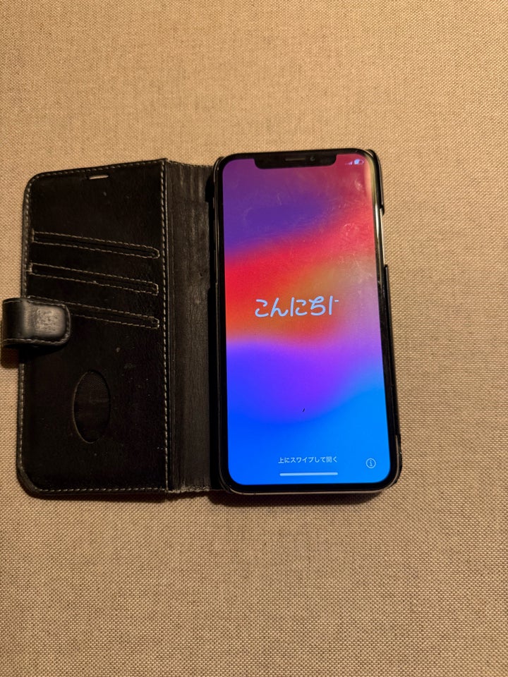 iPhone XS, 64 GB, sort