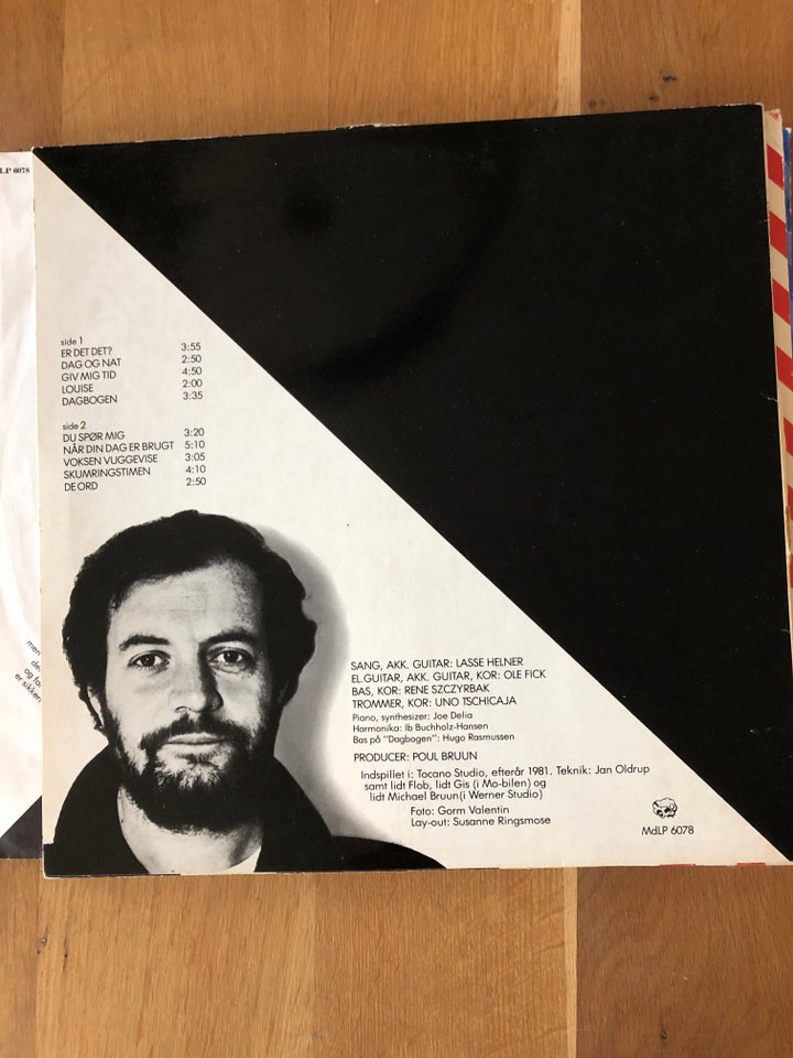 LP, Lasse helner, S/h