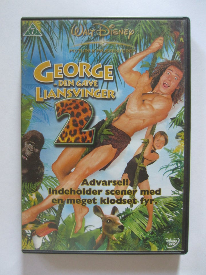 George den gæve liansvinger 2, DVD,