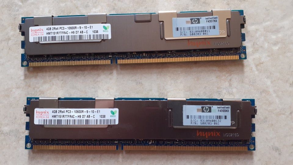 Hynix / HP 8 gb DDR3 SDRAM