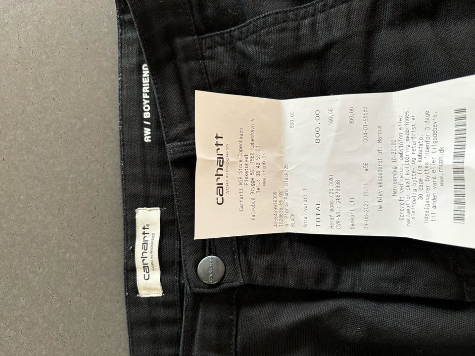 Bukser Carhartt str 26