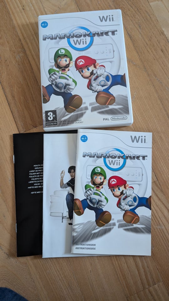 Solgt Mario kart Nintendo Wii