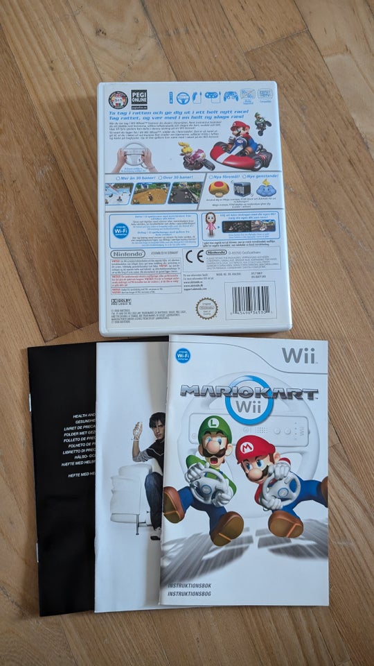 Solgt Mario kart Nintendo Wii