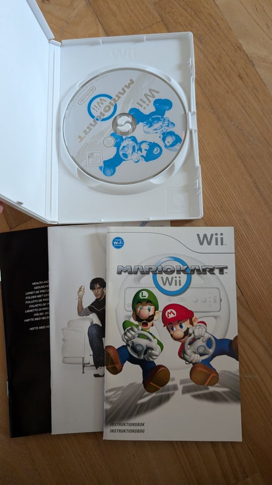 Solgt Mario kart Nintendo Wii