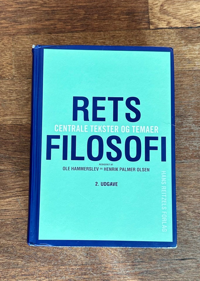 Retsfilosofi - Retssociologi -