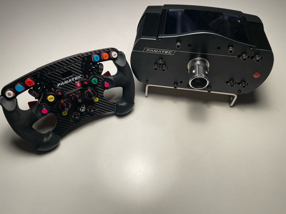 Fanatec clubsport base + F1 rat