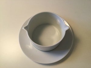 Porcelæn Saucekande / sovseskål