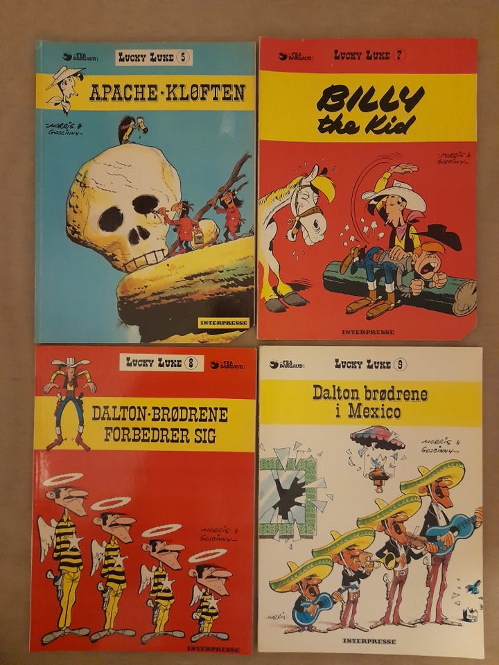 LUCKY LUKE, Tegneserie