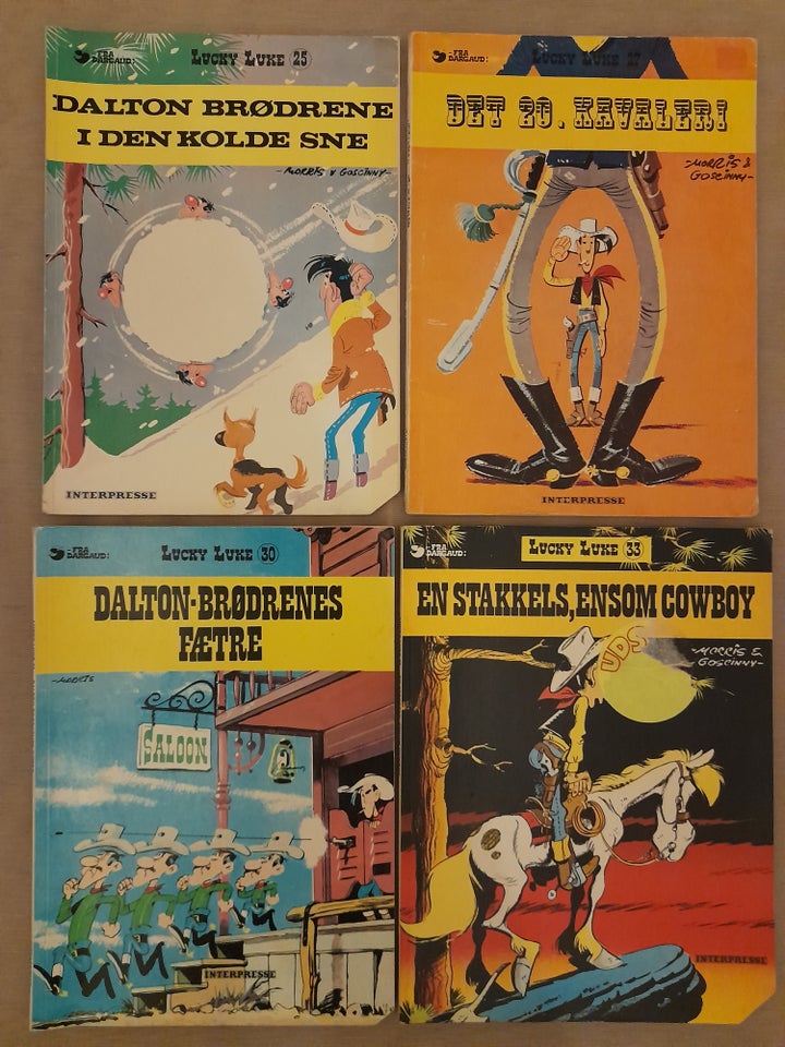 LUCKY LUKE, Tegneserie