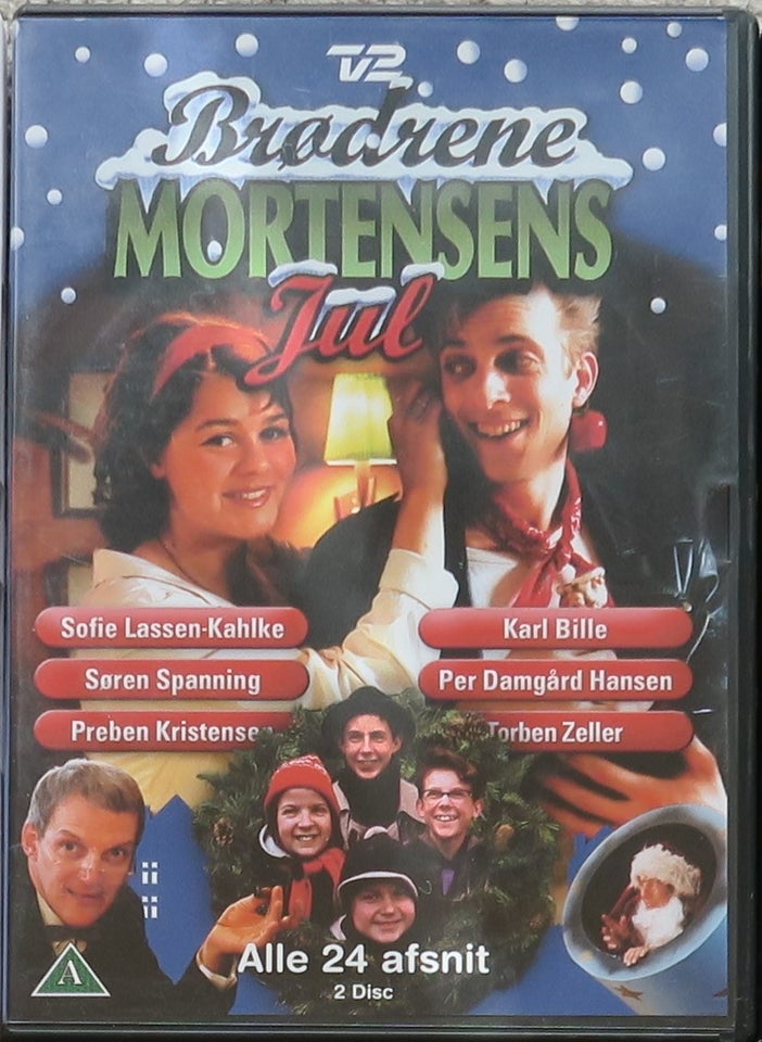 Brødrene Mortensens jul, DVD,