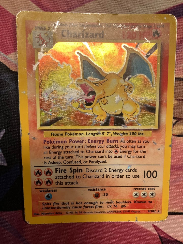 Samlekort, Pokemon, Charizard