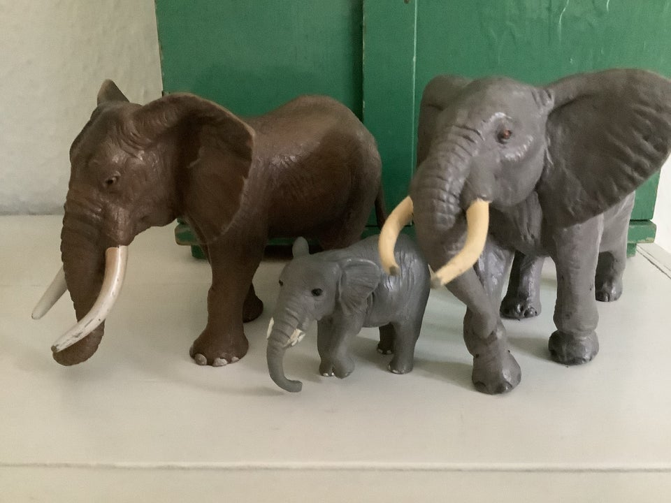 Dyr, Schleich dyr Elefant familie