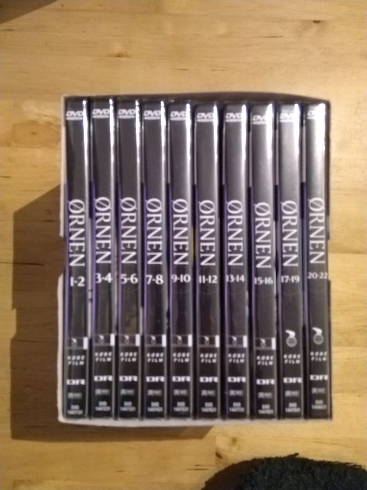 Ørnen sæson 1, DVD, TV-serier